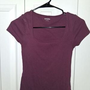 Old Navy Women's Purple Top